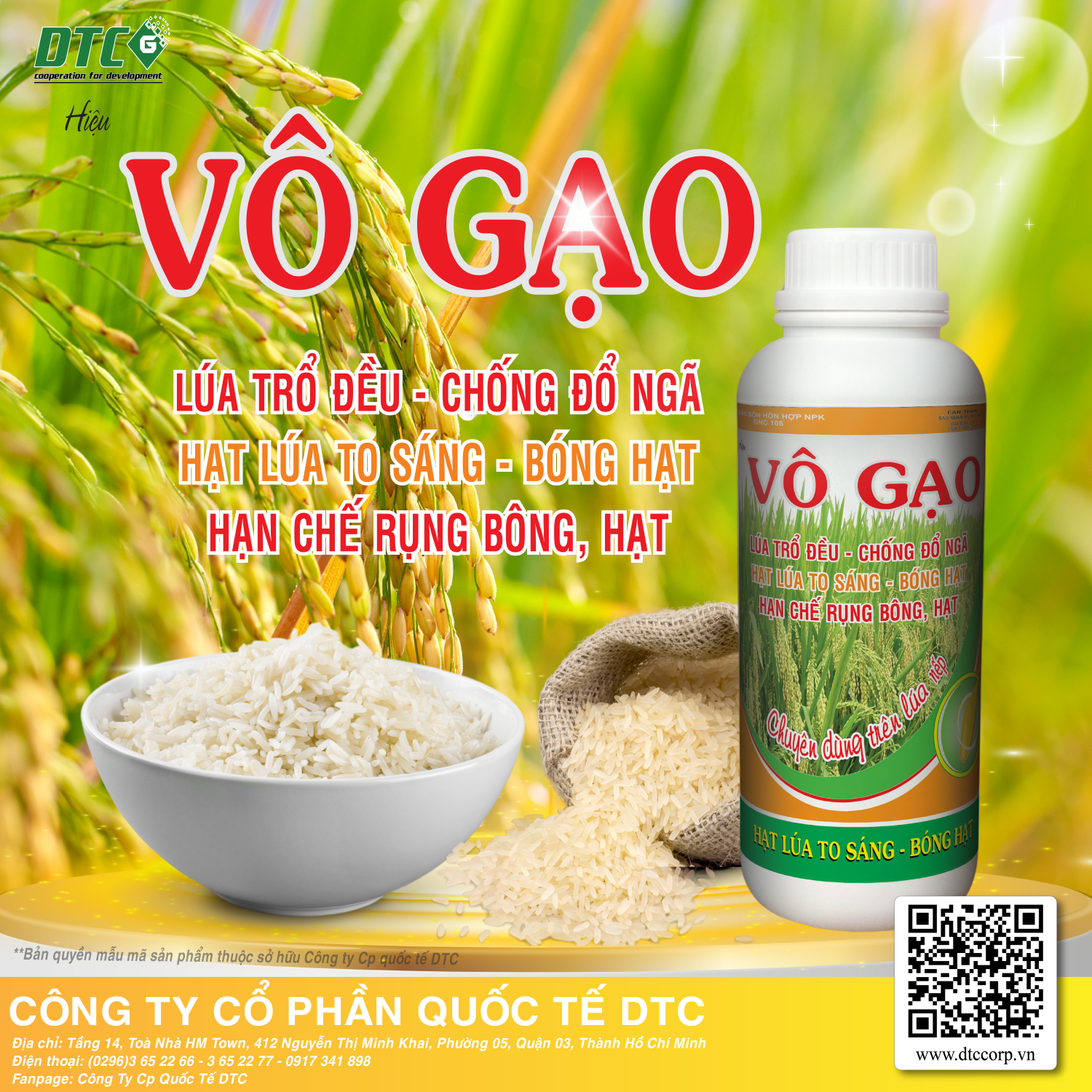PBHH NPK GNC 105 Hiệu VÔ GẠO