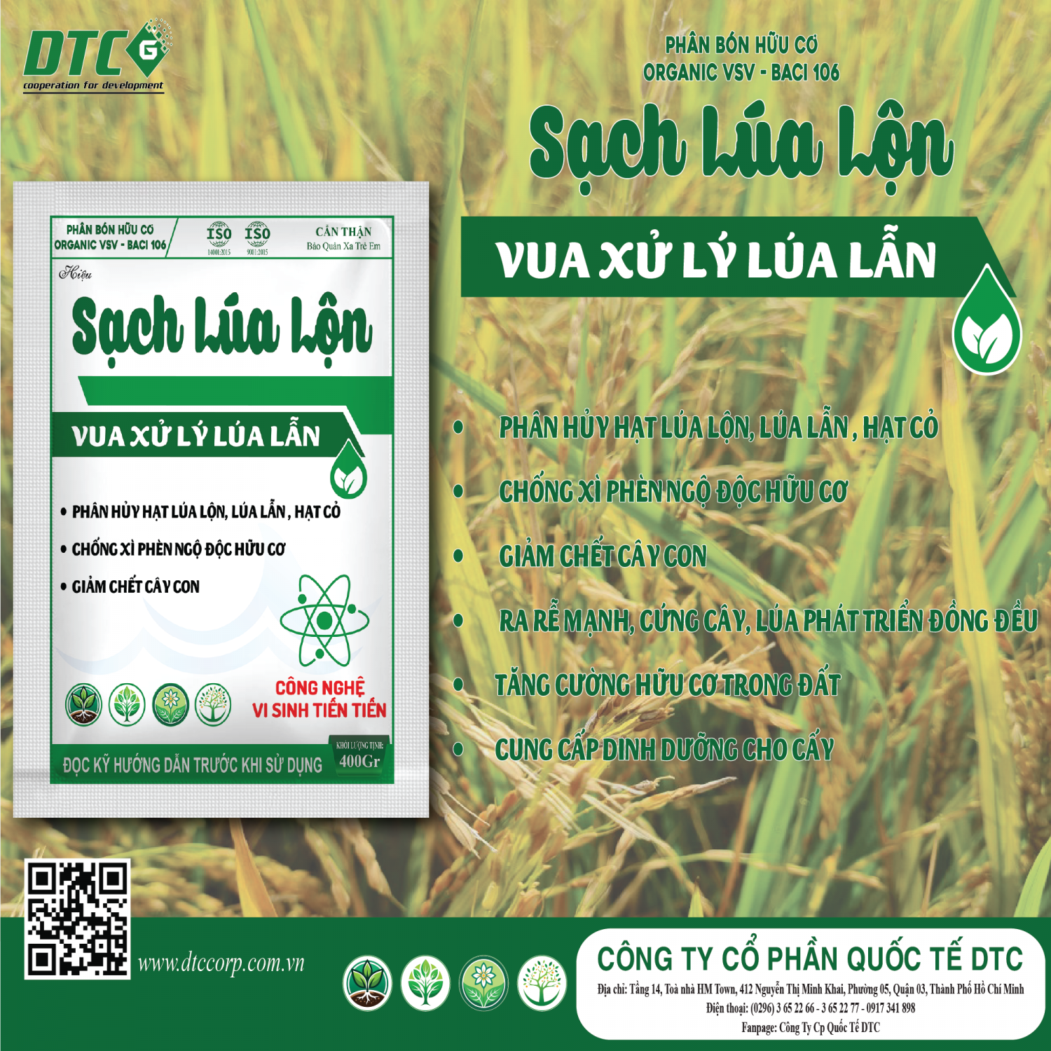 SẠCH LÚA LỘN